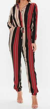 البيجامة الذكية black-stripe-