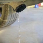 خروج مياه من العادم يدل على وجود مشاكل بالمحرك